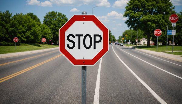 Panneau stop ab4 : sécurité et installation simplifiée