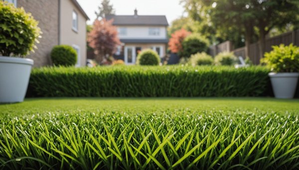Le gazon synthétique : un choix astucieux pour votre jardin